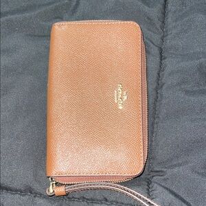 Brown Leather Women's Wallet